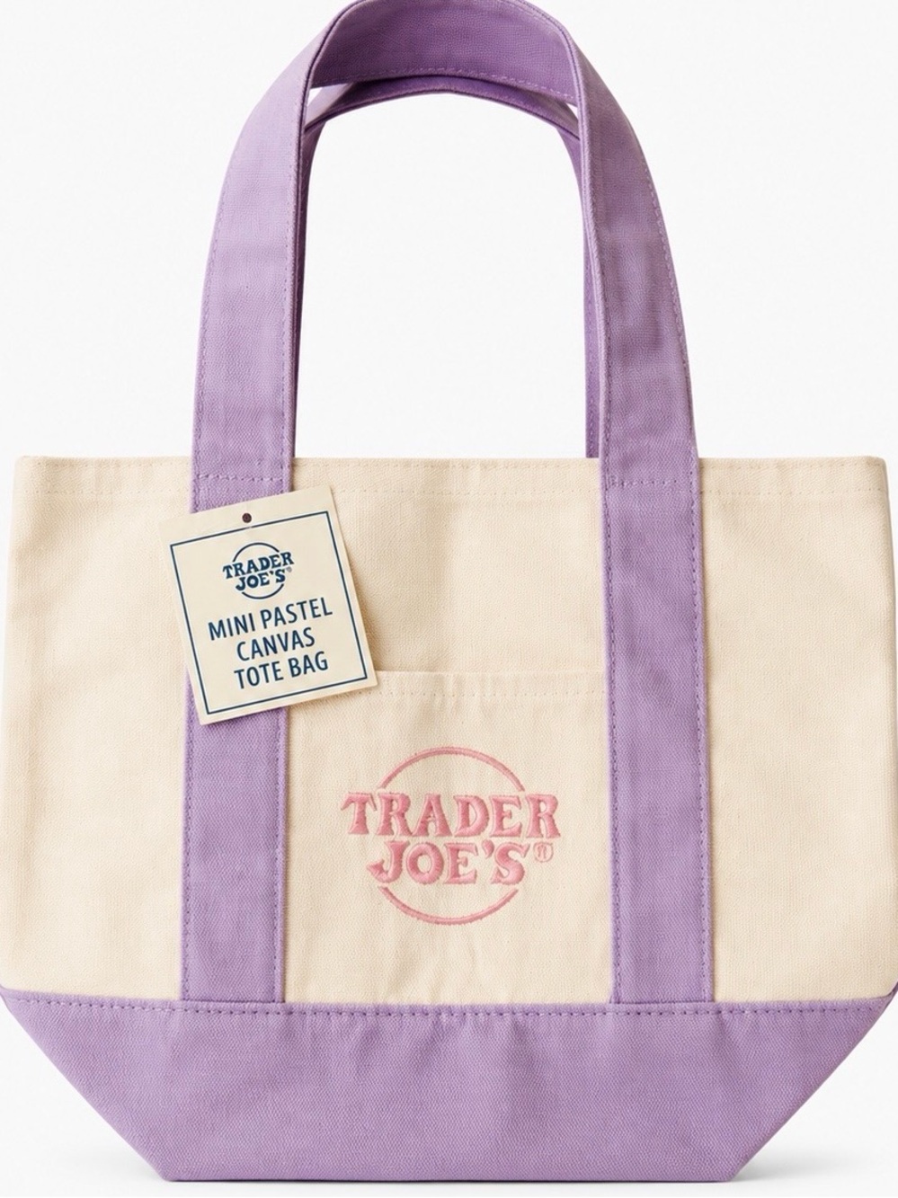 Trader Joe’s Mini Lavender Tote
